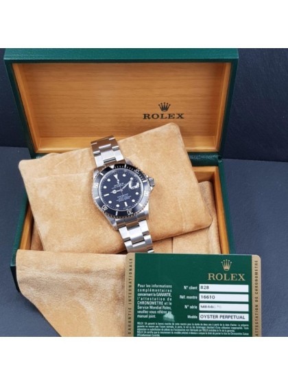 Buy Rolex Submariner - ref.16610 - Sell - scatola e garanzia CARD orig