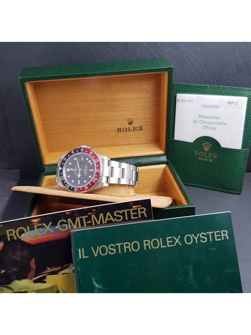 Rolex Gmt Master ll ref.16710 NOS Full Stickers Full Set on eOra.it!