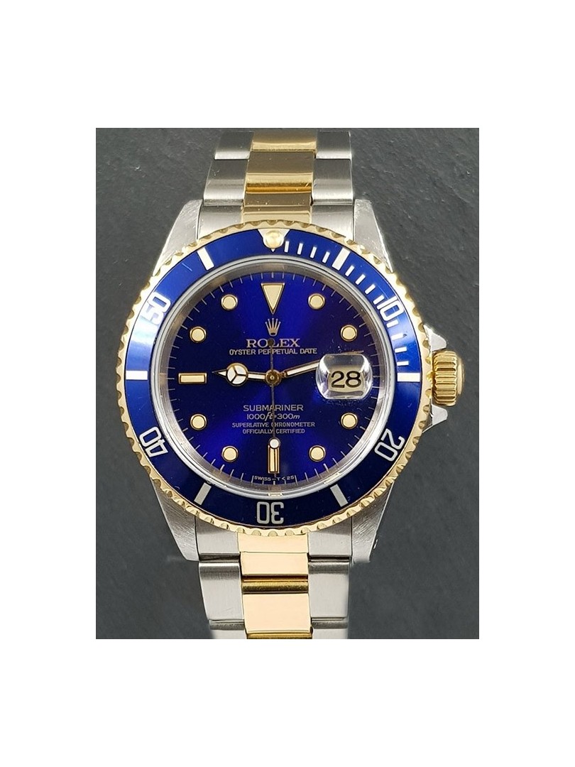 Buy Rolex Submariner acciaio e oro giallo - ref.16613 - Art. Rb104