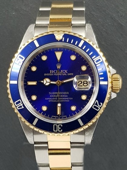 Buy Rolex Submariner acciaio e oro giallo - ref.16613 - Art. Rb104