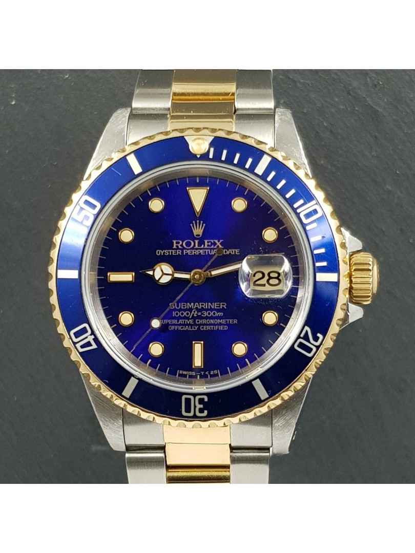 Buy Rolex Submariner acciaio e oro giallo - ref.16613 - Art. Rb104