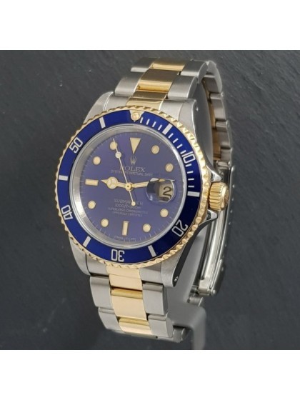 Buy Rolex Submariner acciaio e oro giallo - ref.16613 - Art. Rb104