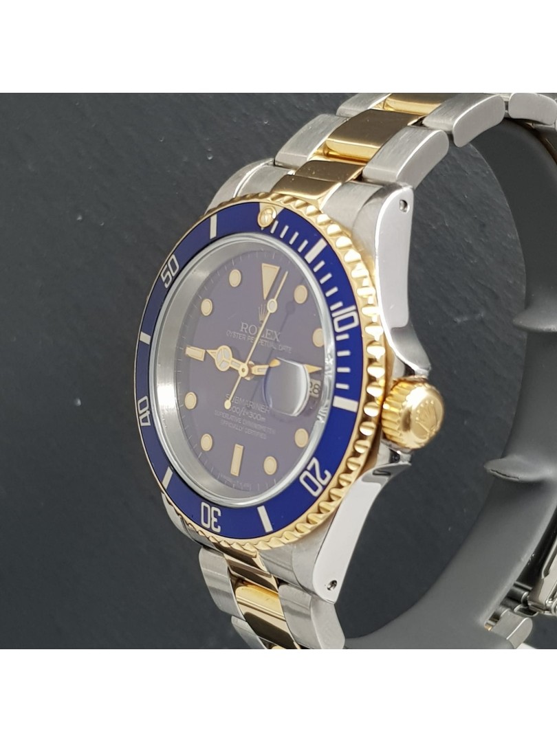 Buy Rolex Submariner acciaio e oro giallo - ref.16613 - Art. Rb104