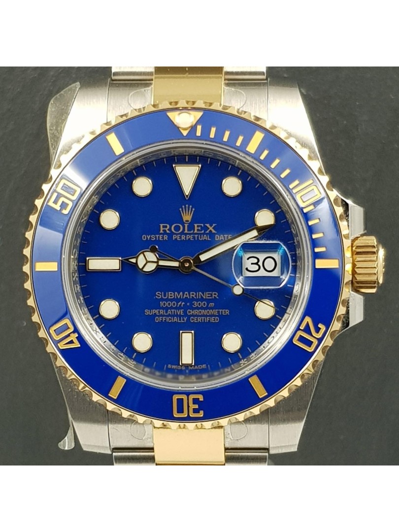 Buy Rolex Submariner acciaio-oro - ref.116613LB - stikers - scatola e