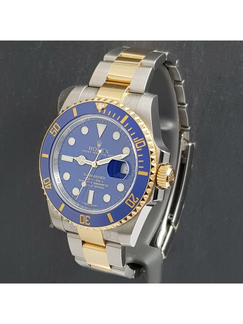 Buy Rolex Submariner acciaio-oro - ref.116613LB - stikers - scatola e