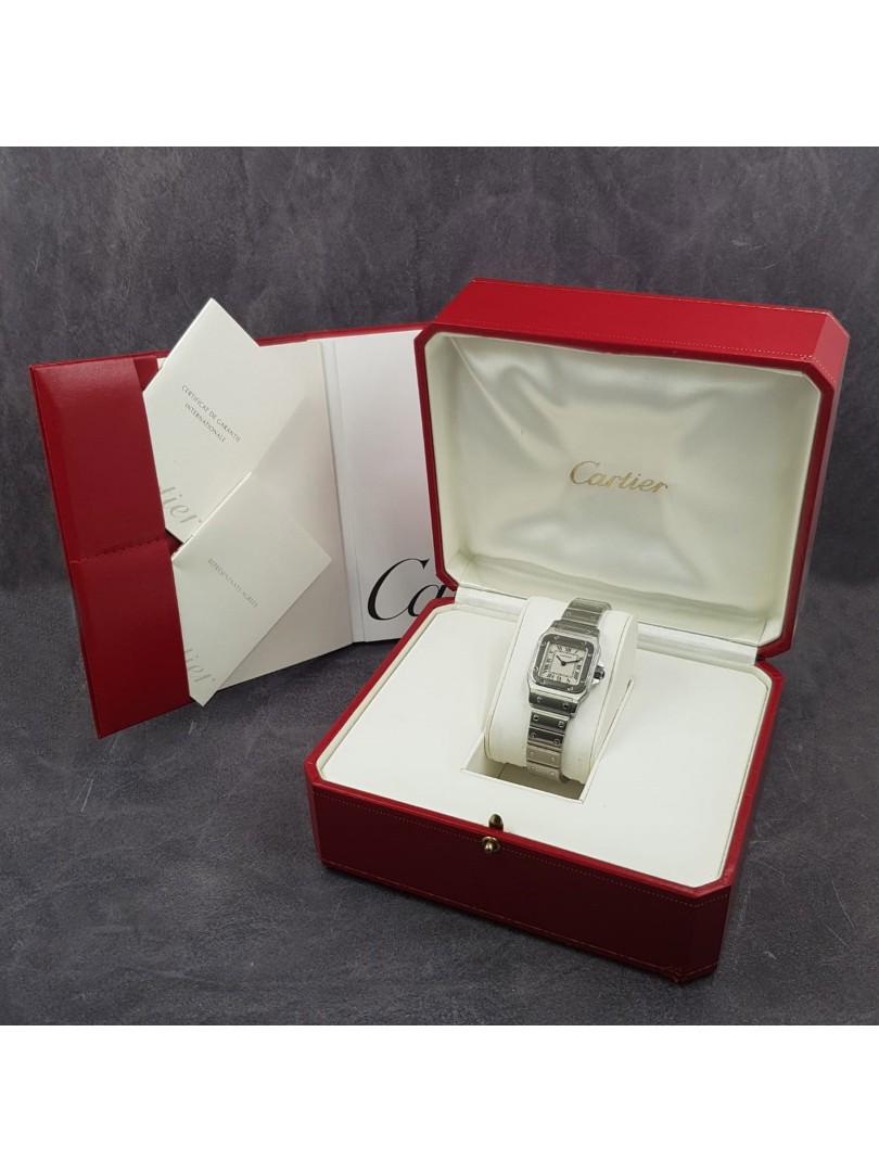 Acquista Cartier Santos Lady quartz art. Ca72 su eOra.it