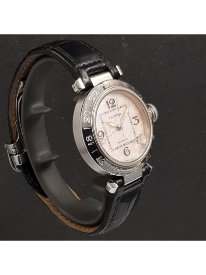 Cartier Pasha Gmt Madreperla usato ref.2377 sueOra.it!