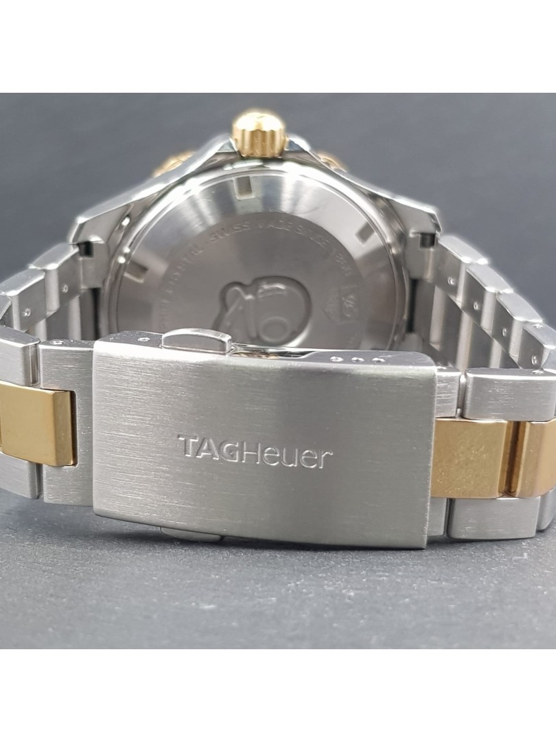 Tag Heuer Aquaracer steel/yellow gold ref.WAK2120 on eOra.it