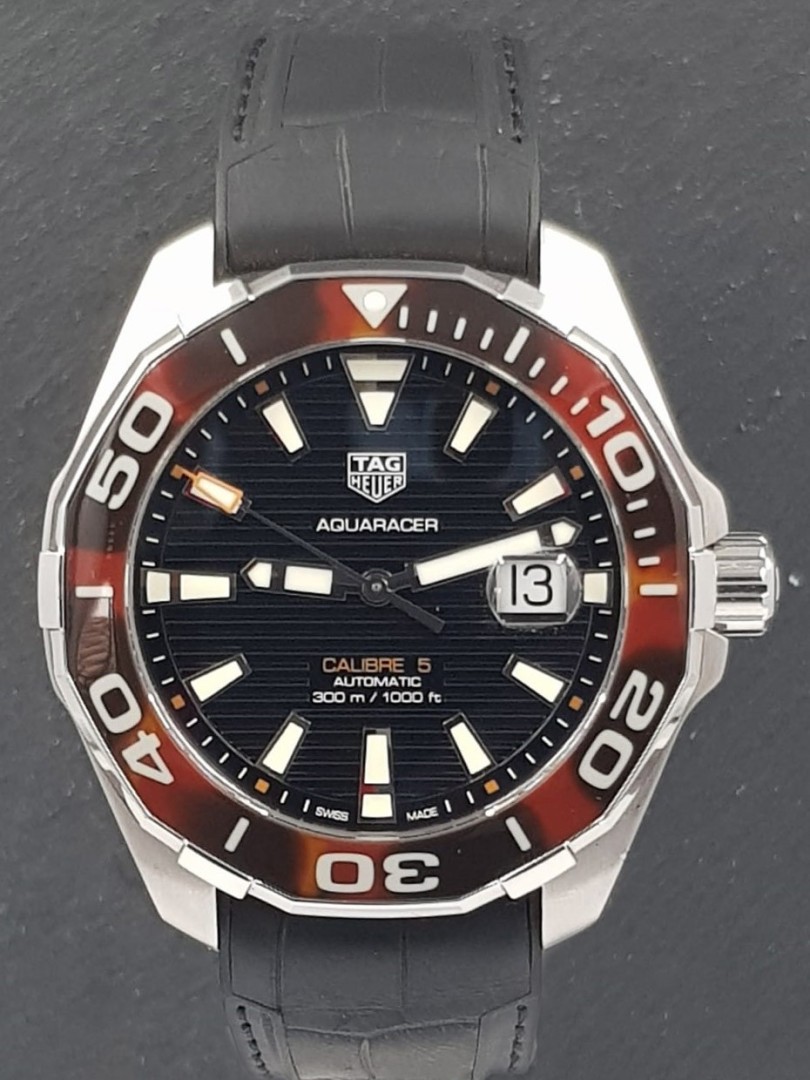 Tag Heuer Aquaracer "Tortoise" ref. WAY 201 N on eOra.it