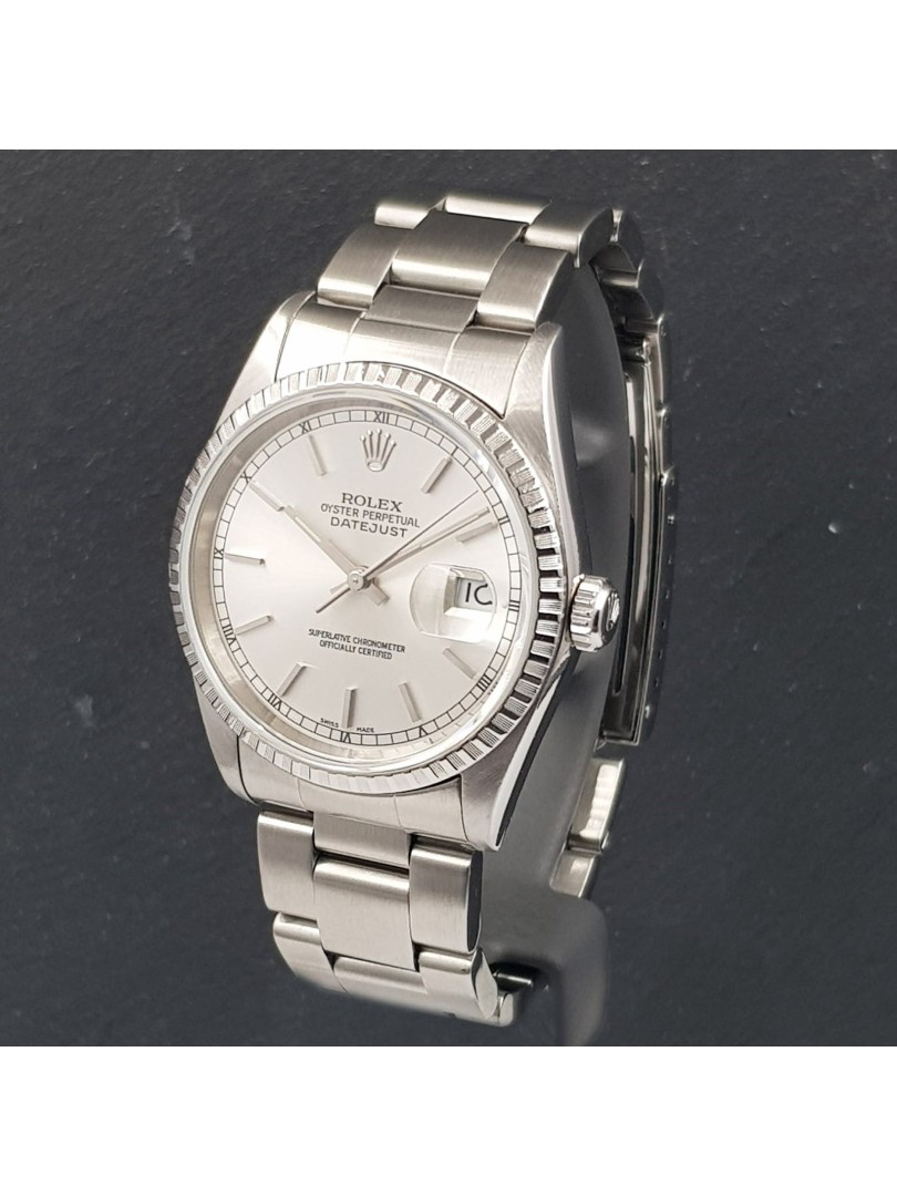 Rolex Datejust ref.16220 with original guarantee on eOra.it