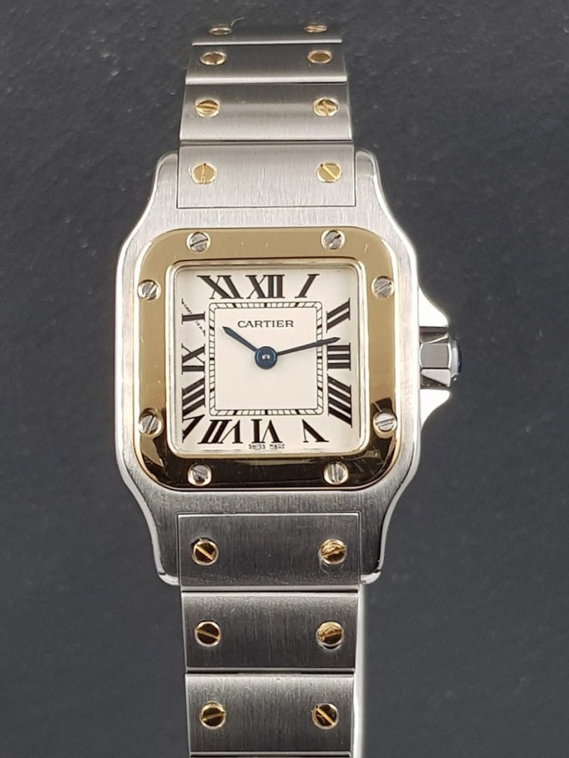 Cartier Santos Lady Galbee acciaio-oro ref.1567 su eOra.it