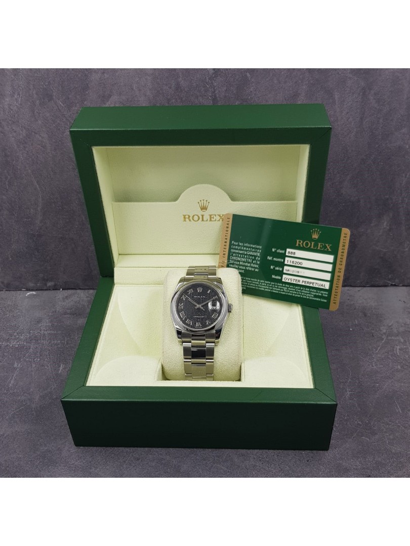 Rolex Datejust con quadrante jubilo ref.116200 su eOra.it