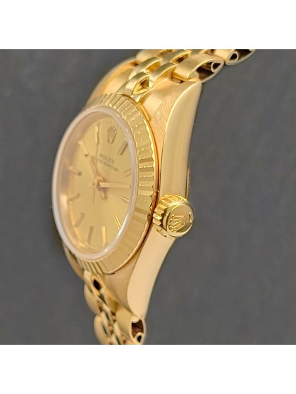 Rolex Oyster Lady oro giallo su eOra.it!