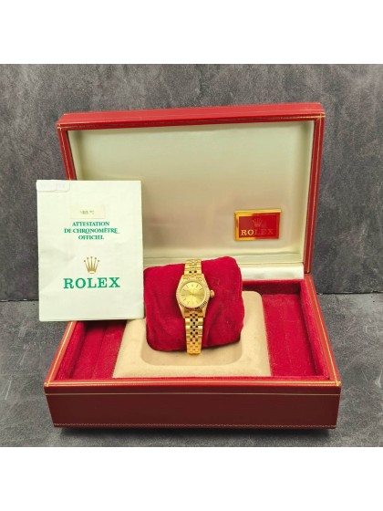 Rolex Oyster Lady oro giallo su eOra.it!