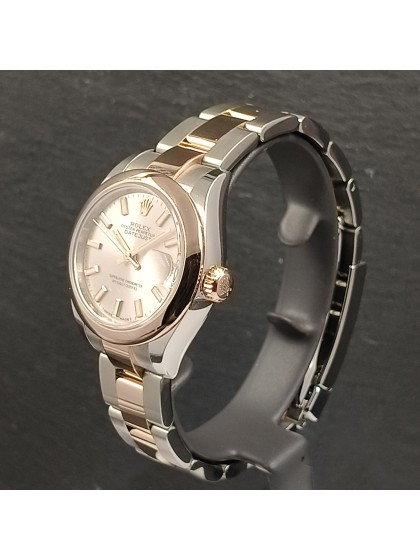 Rolex Lady Datejust 28mm steel rose gold on eOra.it!