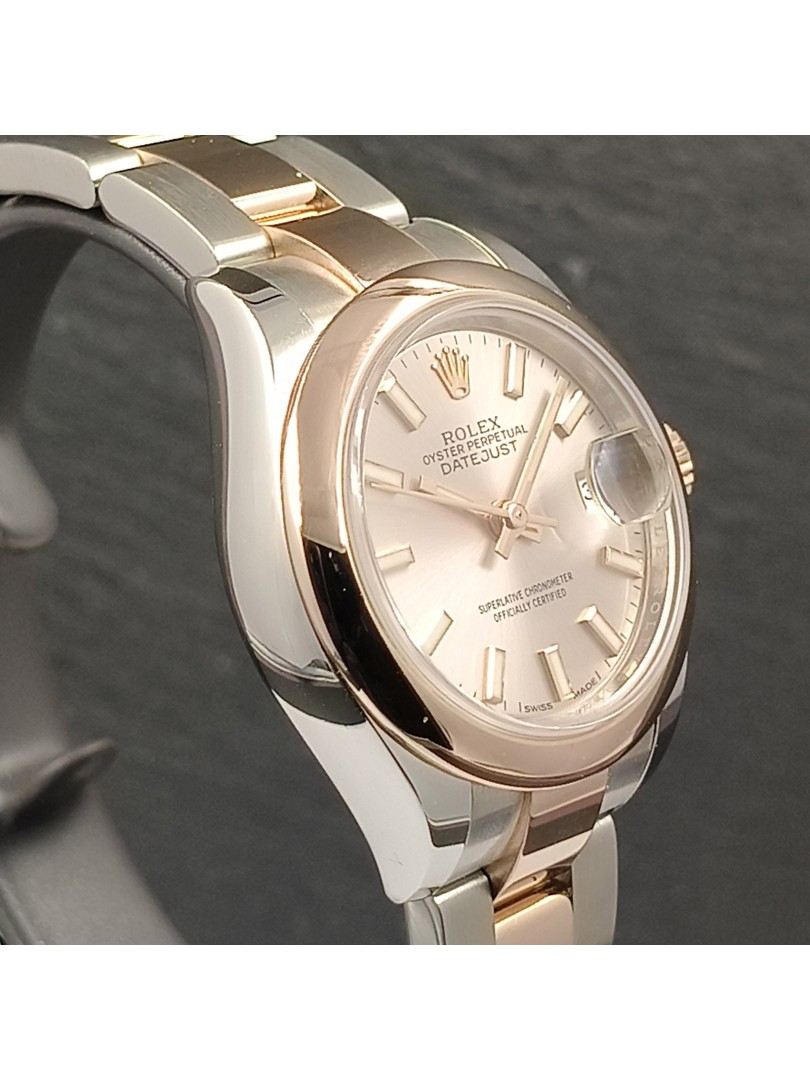 Rolex Lady Datejust 28mm steel rose gold on eOra.it!