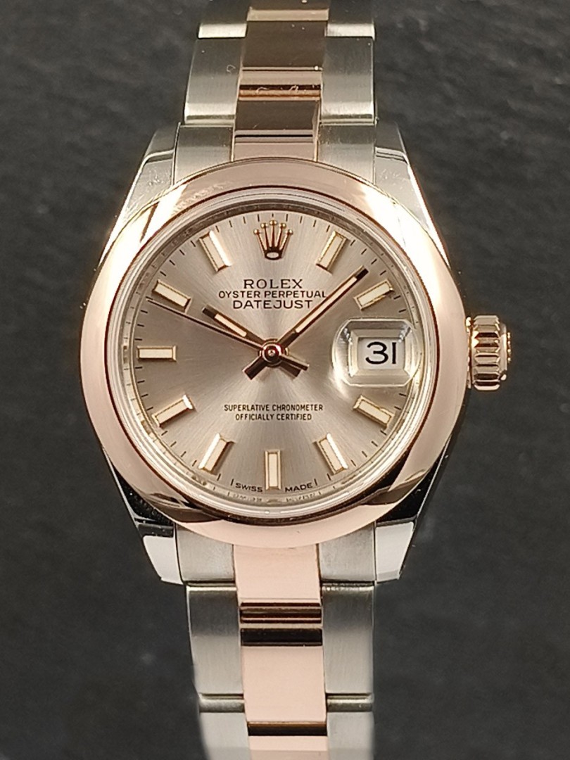 Rolex Lady Datejust 28mm steel rose gold on eOra.it!