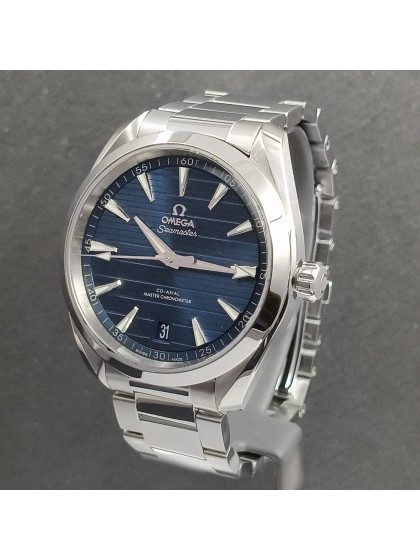 Omega Seamaster Aqua Terra blue dial on eOra.it!