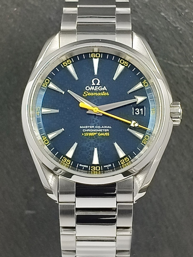 Omega Seamaster Aqua Terra James Bond Spectre Limited Edition