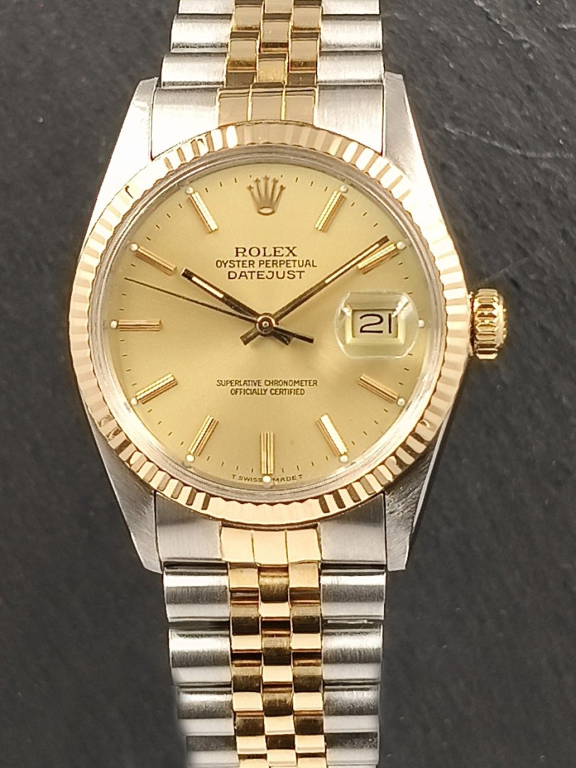 Rolex Datejust acciaio/oro giallo ref.16013 su eOra.it!