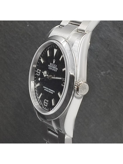 Rolex Explorer 36mm ref.114270 con plastiche su eOra.it!