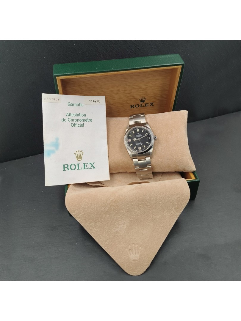 Rolex Explorer 36mm ref.114270 con plastiche su eOra.it!