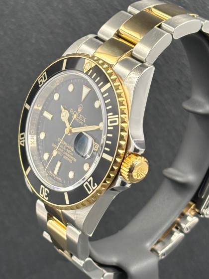 Rolex Submariner acc-oro no buchi RRR ref.16613LN su eOra.it!