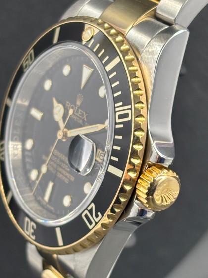 Rolex Submariner acc-oro no buchi RRR ref.16613LN su eOra.it!