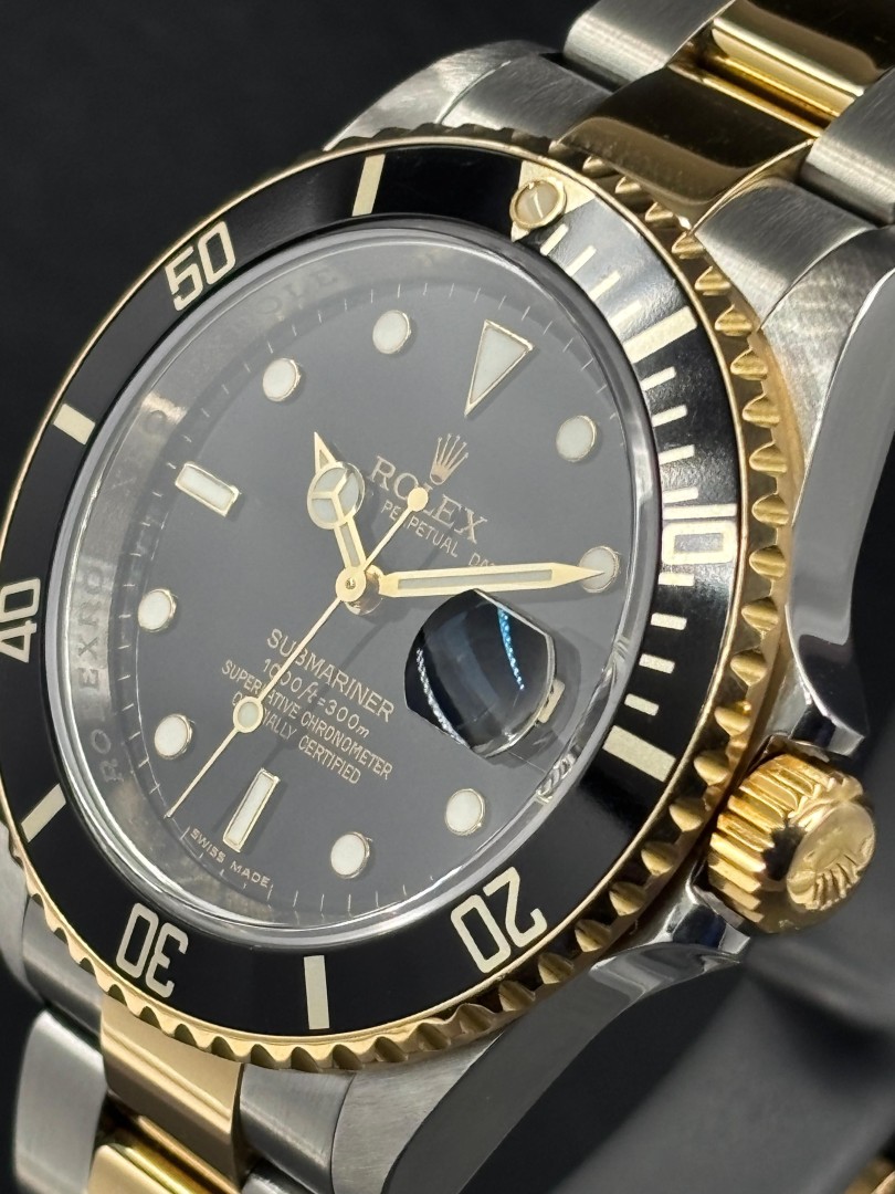 Rolex Submariner acc-oro no buchi RRR ref.16613LN su eOra.it!