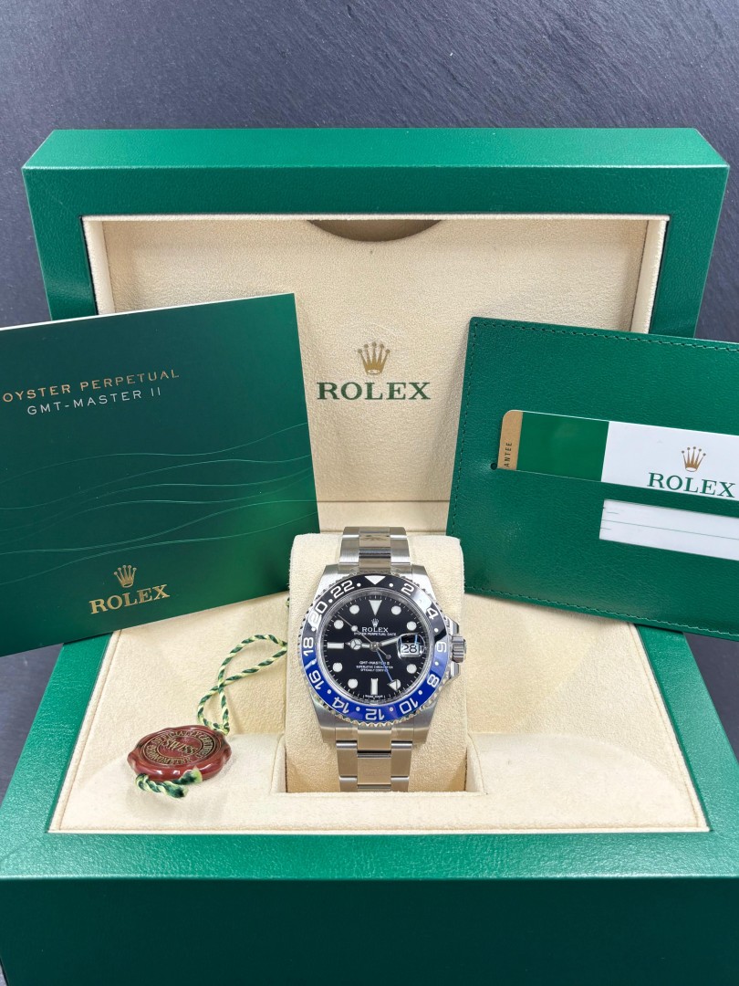 Rolex Gmt Master ll Batman full stickers ref.116710BLNR on eOra.it!