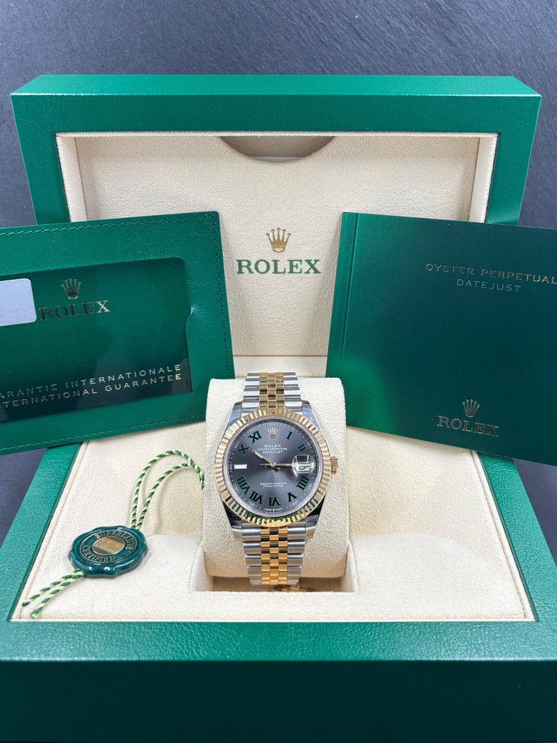 Rolex Datejust Wimbledon acciaio/oro ref.126333 su eOra.it!