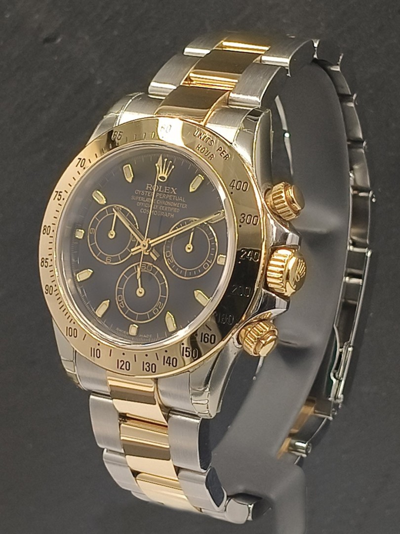 Rolex Daytona Steel Gold ref.116523 full stickers on eOra.it!