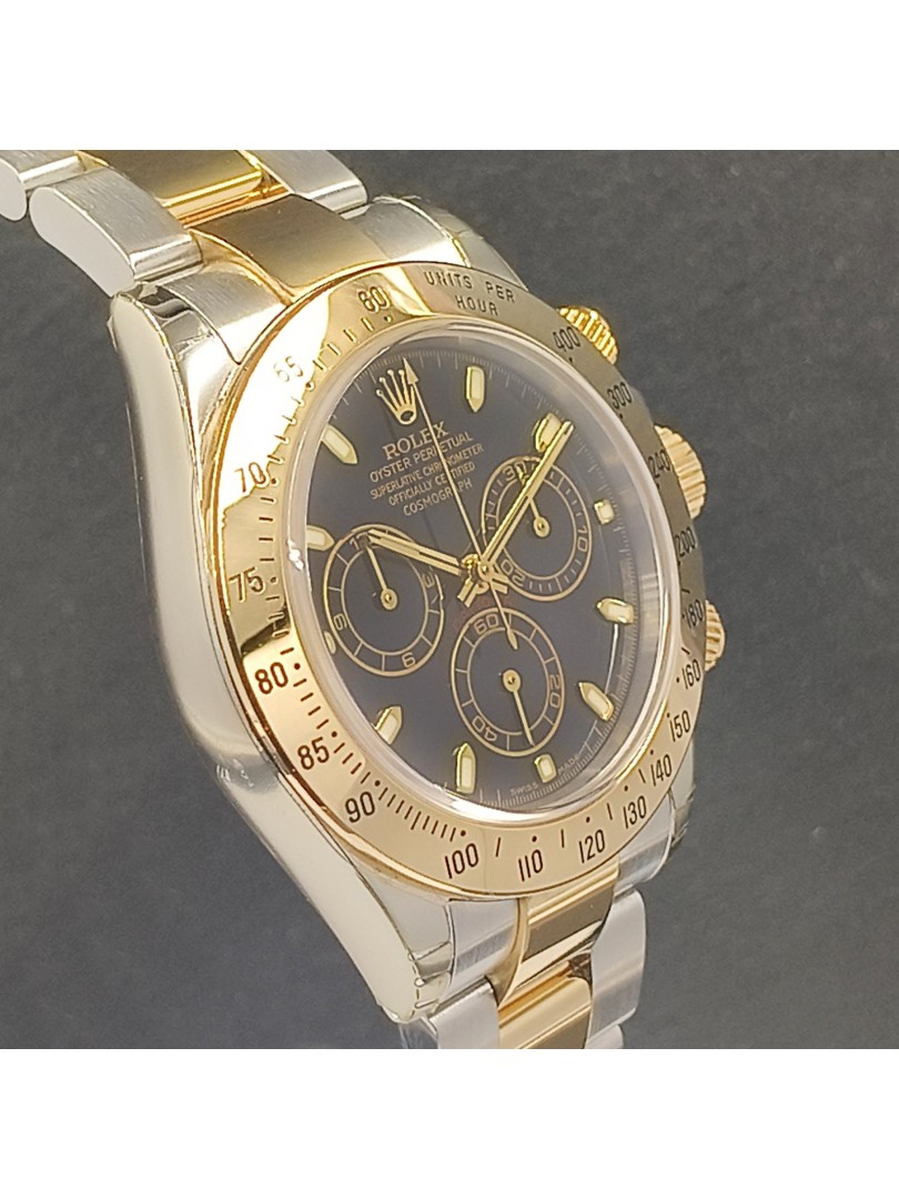 Rolex Daytona acciaio oro ref.116523 full stickers su eOra.it!