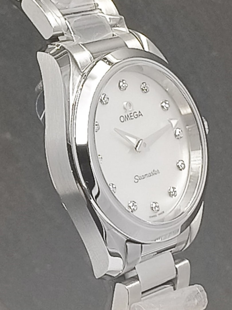 Omega Seamaster Aqua Terra lady diamonds ok eOra.it!