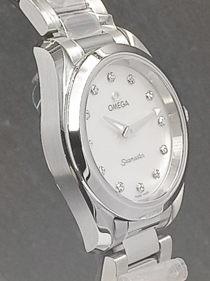 Omega Seamaster Aqua Terra lady diamonds ok eOra.it!