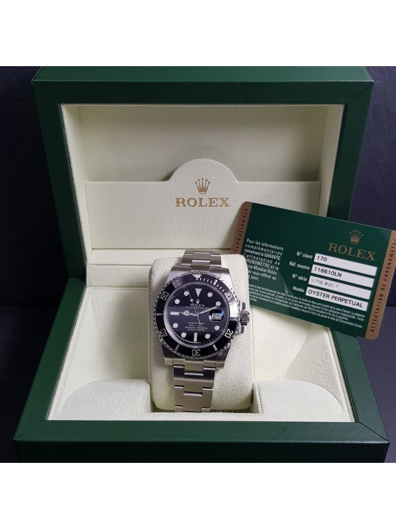 Acquista Rolex Submariner ref.116610LN - scatola e garanzia originale